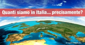 Quanti siamo in Italia nel 2016?