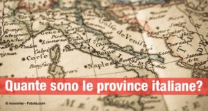 Quante sono le province italiane nel 2017 e quali sono le città metropolitane?