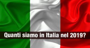 Quanti siamo in Italia nel 2019